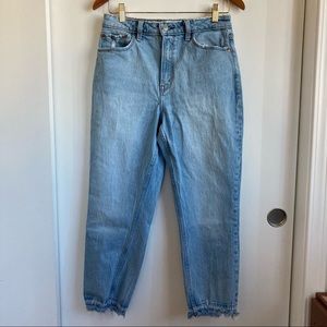 Abercrombie Curve Love High Rise Mom Jean
